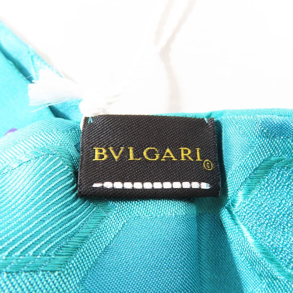 Bvlgari Butterfly Sherry Scarf Ribbon Bandana 100% Silk All Over Print — view 4