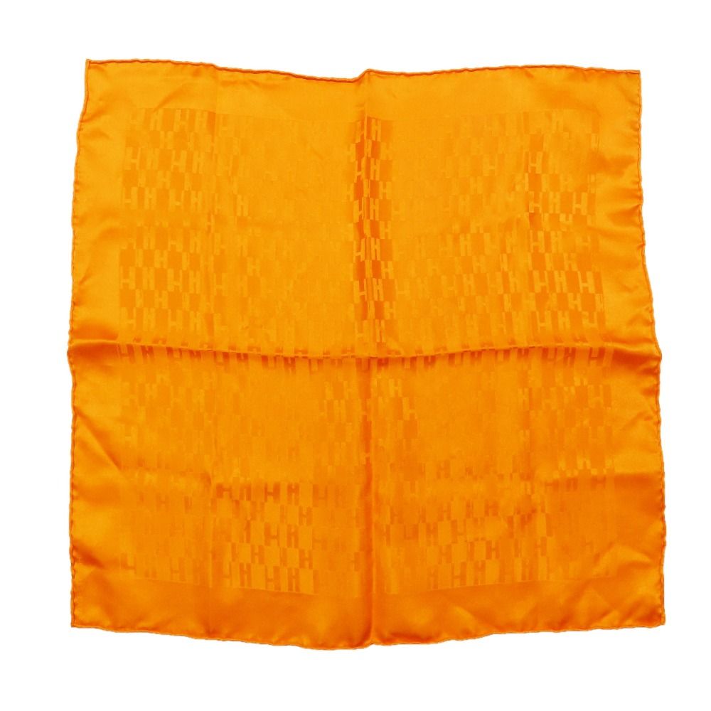 Hermes Pocket Square Pochette Faconnee Grand Handkerchief Bandana Scarf Silk