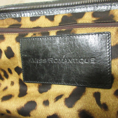 Dolce & Gabbana Miss Romantique Shirred Leather Handbag Black — view 5