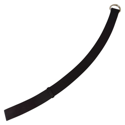 Prada Wide Leather Ring Belt 75 30 Black — view 5