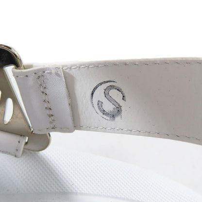 Hermes Enid Thick Sole Leather Sandals Shoes Platform Diamant Buckle Logo — view 7