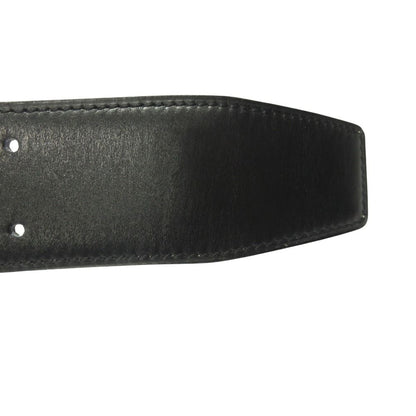 Hermes Horse Buckle Reversible Belt Vintage Black Brown Gold — view 6