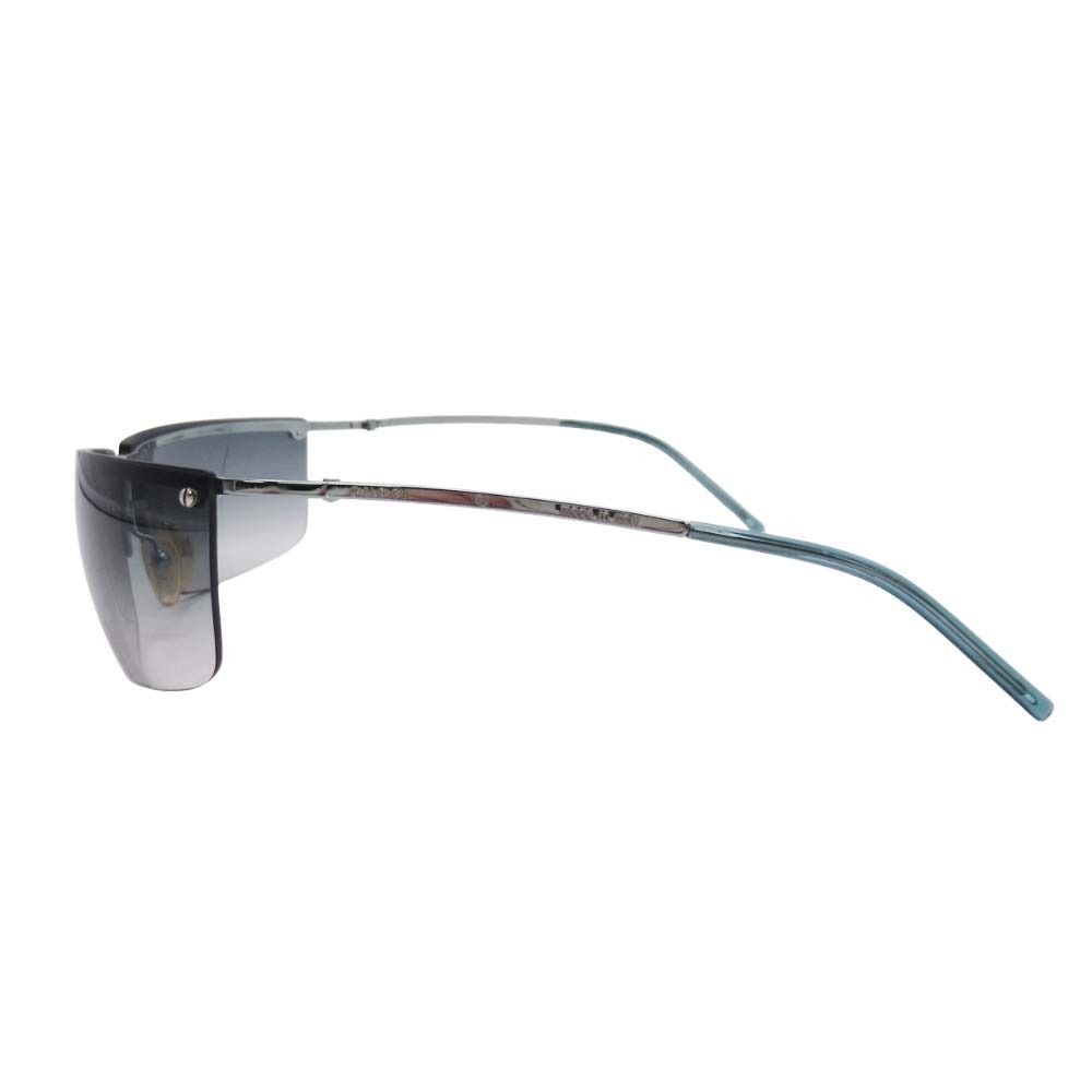 Gucci S Rimless Sunglasses Double Bridge Eyewear Gradient Lens Green — view 2