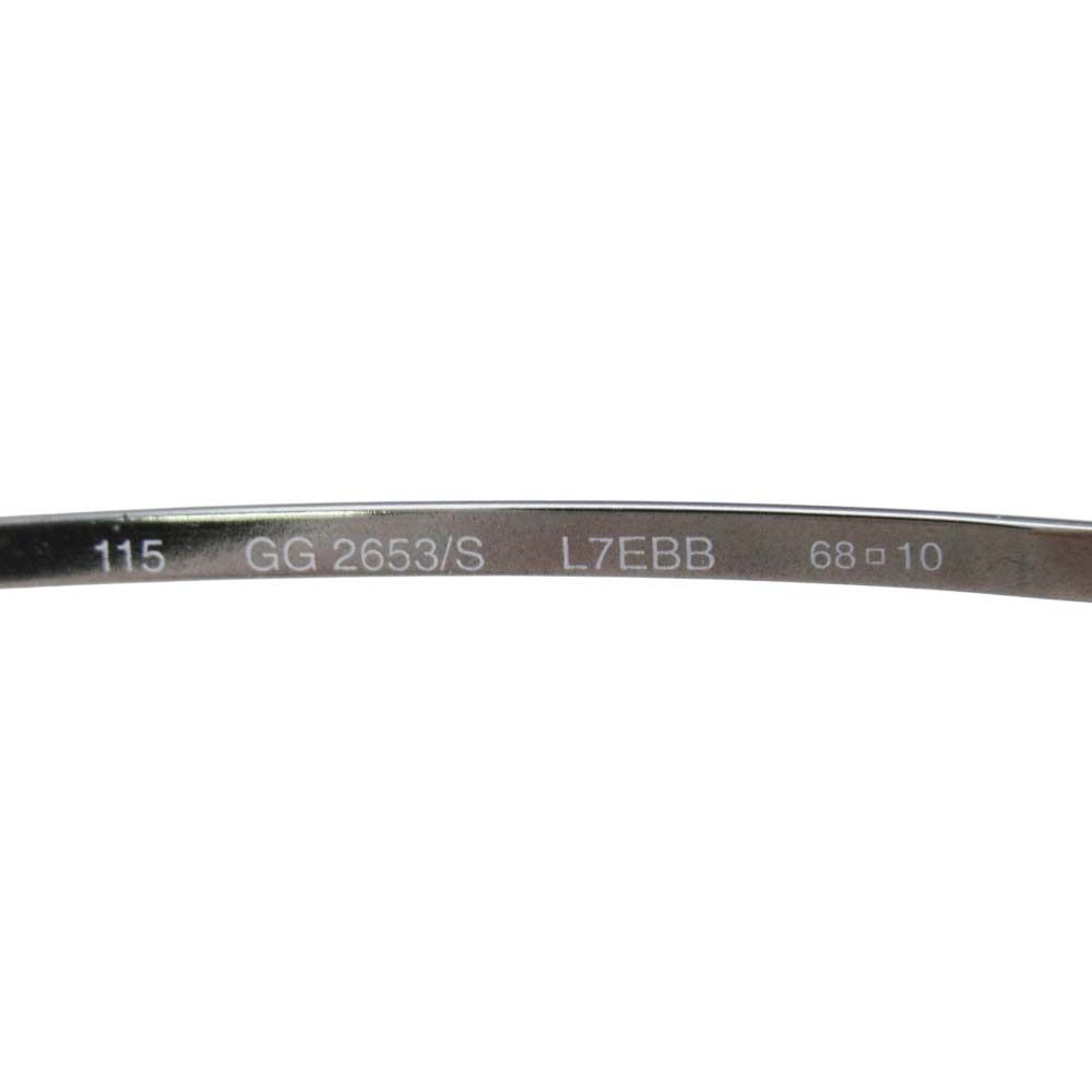 Gucci S Rimless Sunglasses Double Bridge Eyewear Gradient Lens Green — view 8