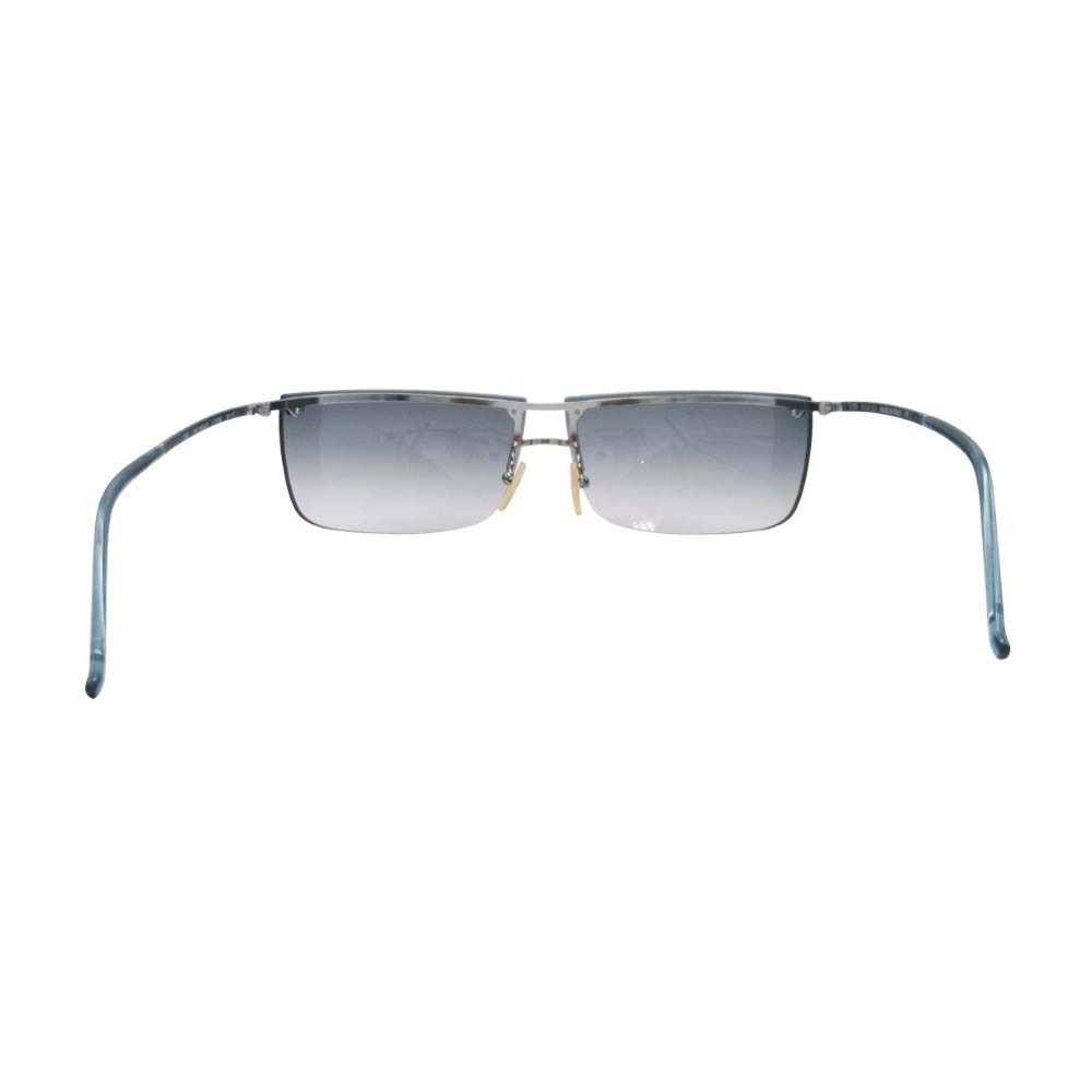 Gucci S Rimless Sunglasses Double Bridge Eyewear Gradient Lens Green — view 3