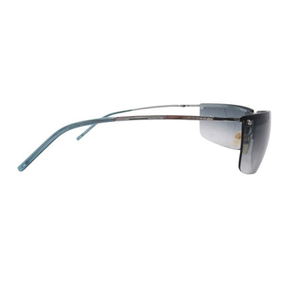 Gucci S Rimless Sunglasses Double Bridge Eyewear Gradient Lens Green — view 4
