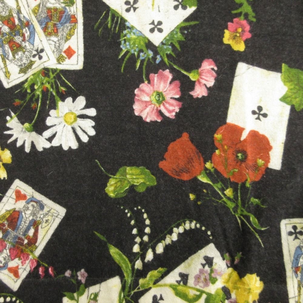 Dior Galiano Era Playing Cards Vest Knit Wool Cashmere 38 Black — view 4