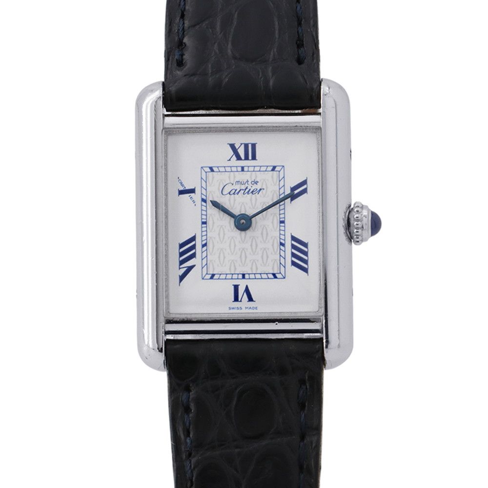 Cartier Must Tank MM Watch White Dial Vintage