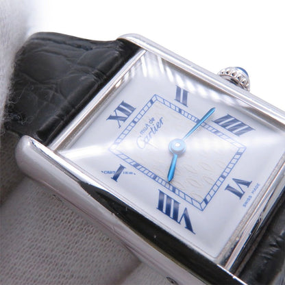 Cartier Must Tank MM Watch White Dial Vintage — view 4