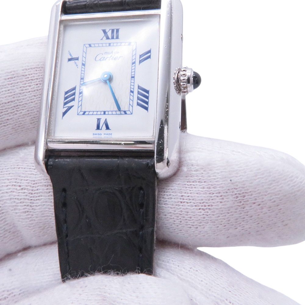 Cartier Must Tank MM Watch White Dial Vintage — view 5