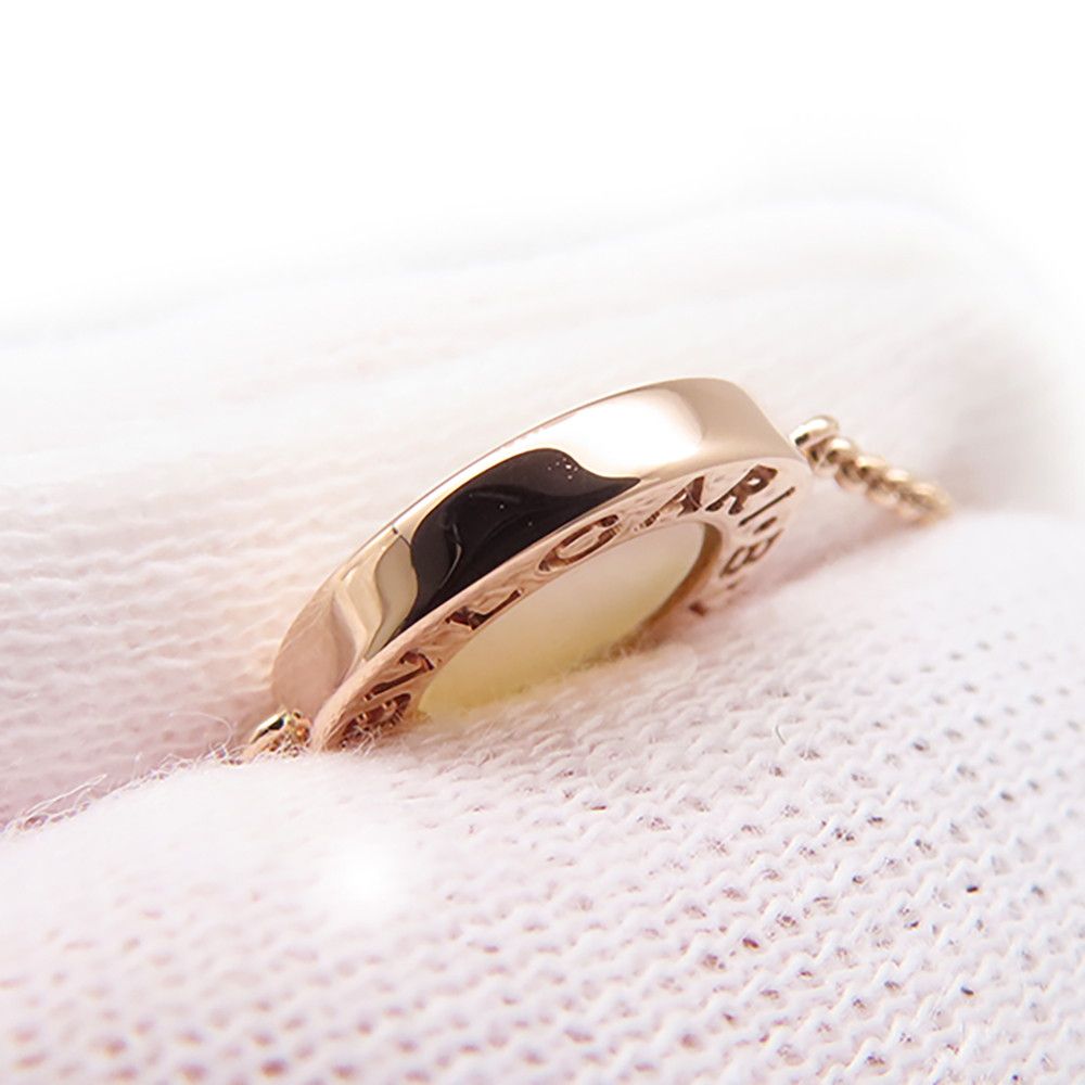 Bvlgari Bracelet White Shell Mother of Pearl 18K Pink Gold S — view 5