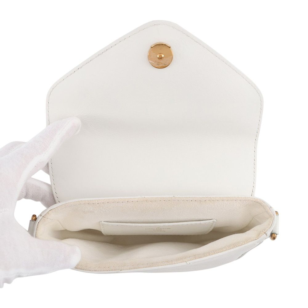 Louis Vuitton Shoulder Bag Leather New Wave Multitied Pochette 2-Way — view 6