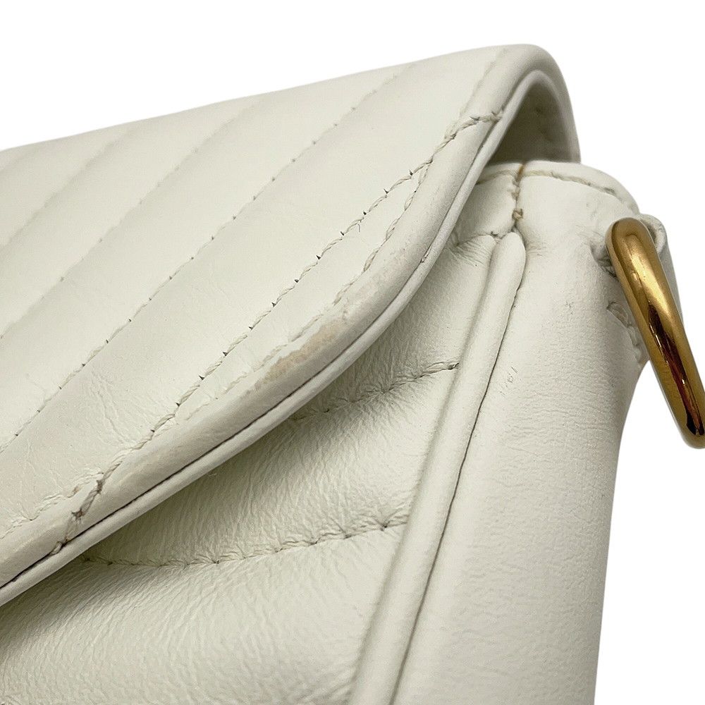 Louis Vuitton Shoulder Bag Leather New Wave Multitied Pochette 2-Way — view 7