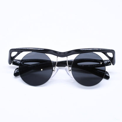 Prada Sunglasses Morph Round Black Eyewear — view 2
