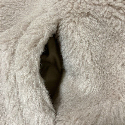 Max Mara Olga Teddy Bear Coat M Gray — view 5