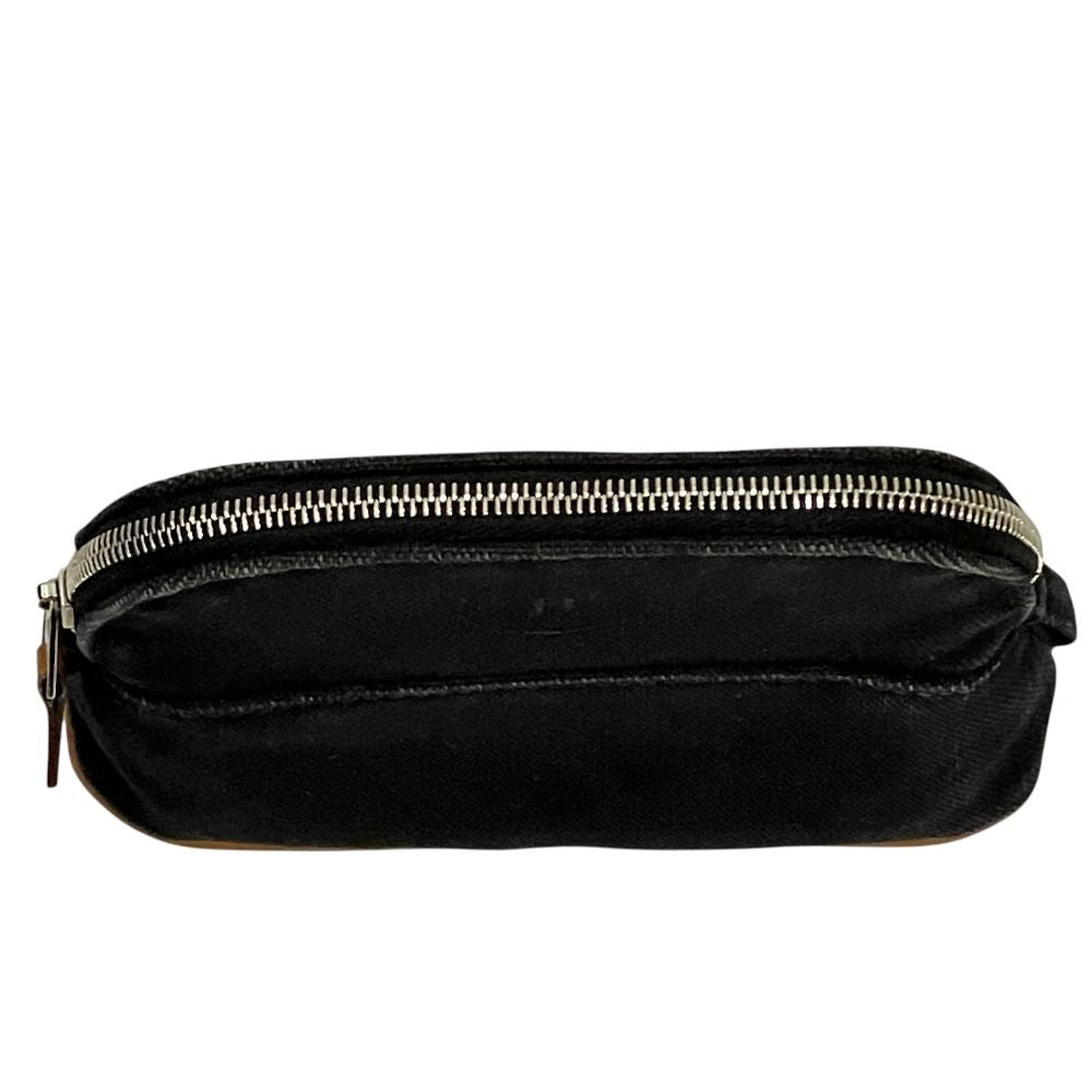 Hermes Canvas Bolide Pouch Mini Black — view 6