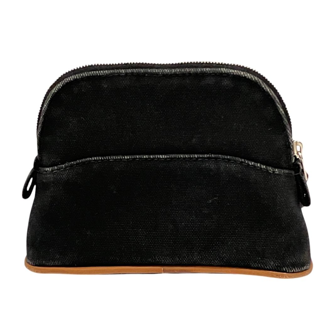 Hermes Canvas Bolide Pouch Mini Black — view 2