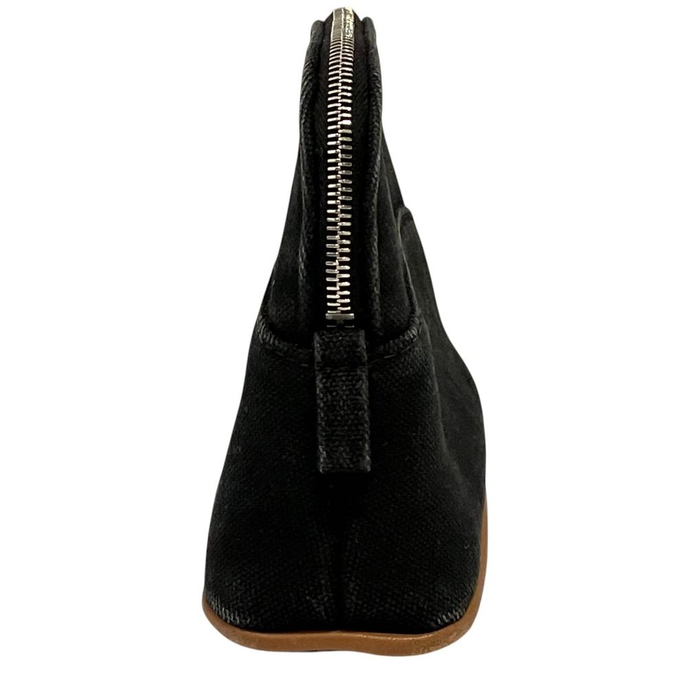 Hermes Canvas Bolide Pouch Mini Black — view 3