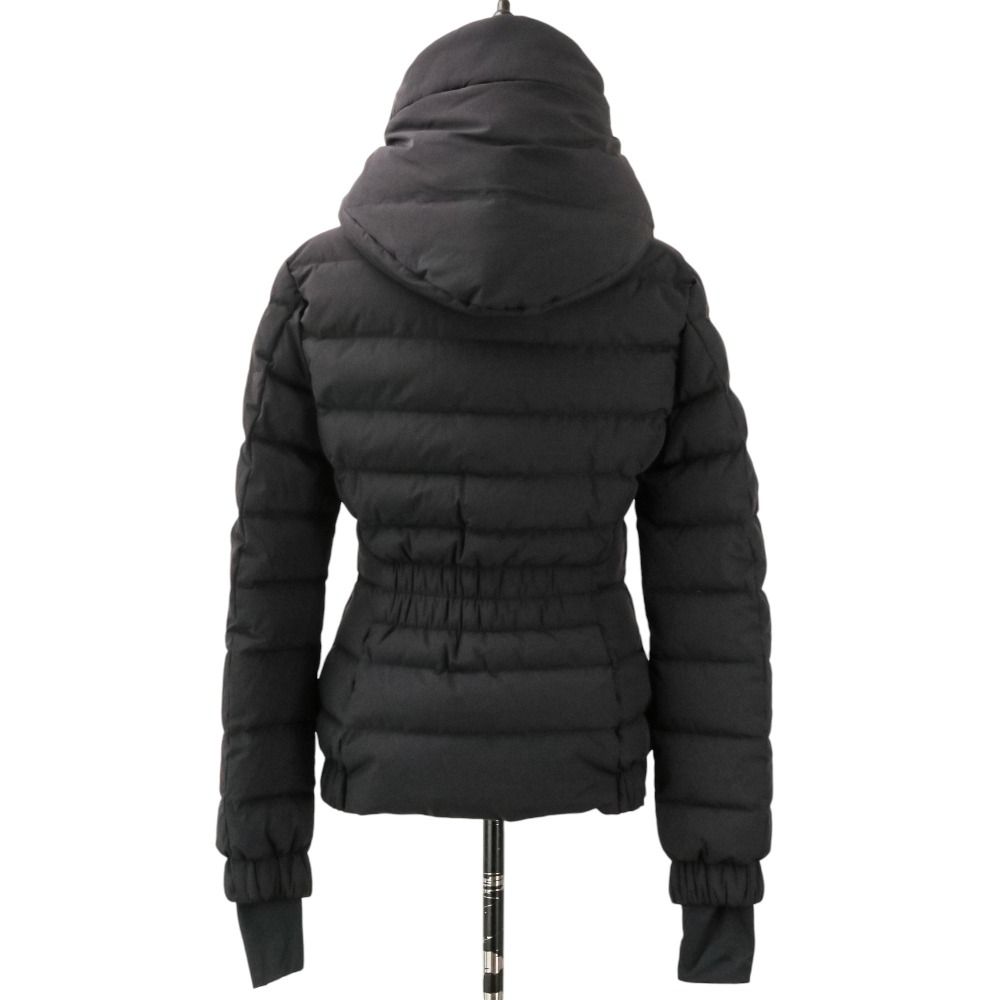 Moncler Chena Eco Furred Down Jacket 2 Black — view 5