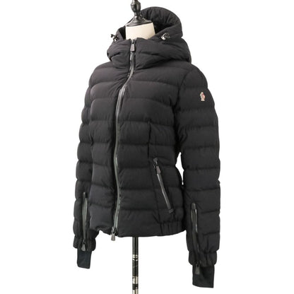 Moncler Chena Eco Furred Down Jacket 2 Black — view 3