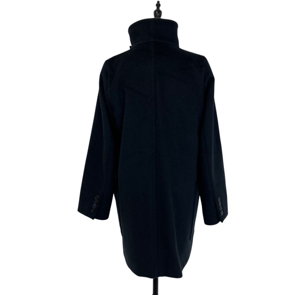 Max Mara 100% Camel Belt Coat 36 Navy — view 2