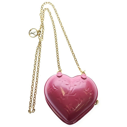 Louis Vuitton LV Remix Monogram Vernis Keep My LV Heart Chain Shoulder Bag Pink — view 2