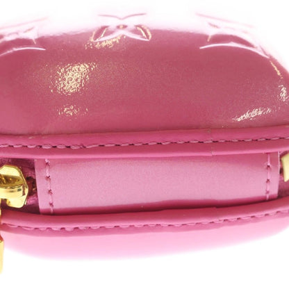 Louis Vuitton LV Remix Monogram Vernis Keep My LV Heart Chain Shoulder Bag Pink — view 5
