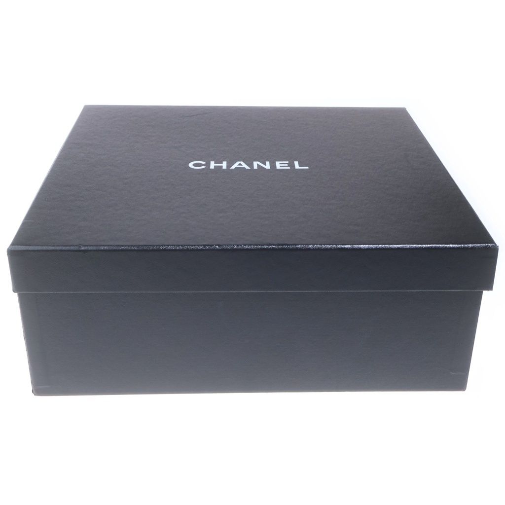 Chanel CC Logo Turnlock Side Zip Boots Black — view 7