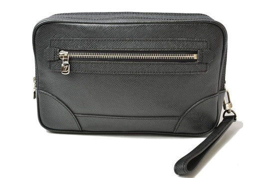 Louis Vuitton Clutch Taiga Pavel Ardoise Black