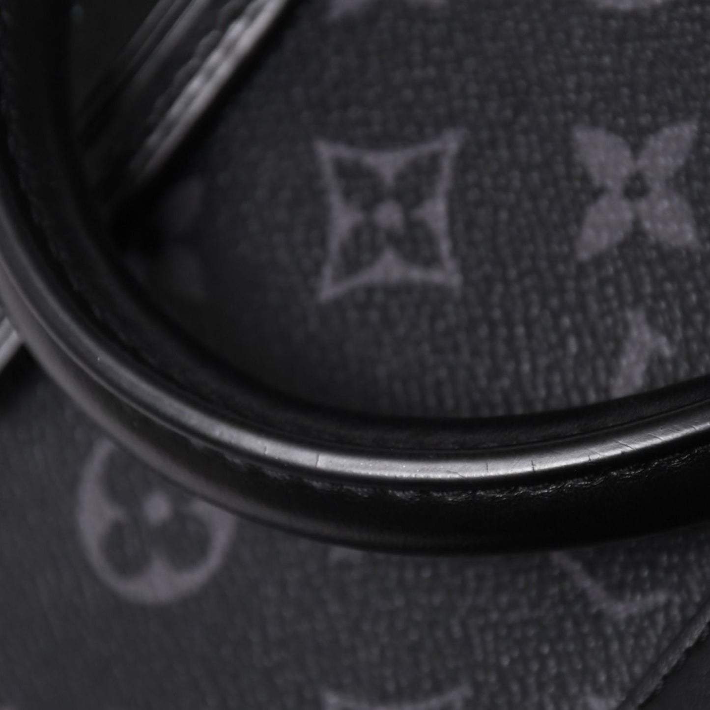 Louis Vuitton LV Keepall Bandouliere 50 Black Gray Silver — view 6