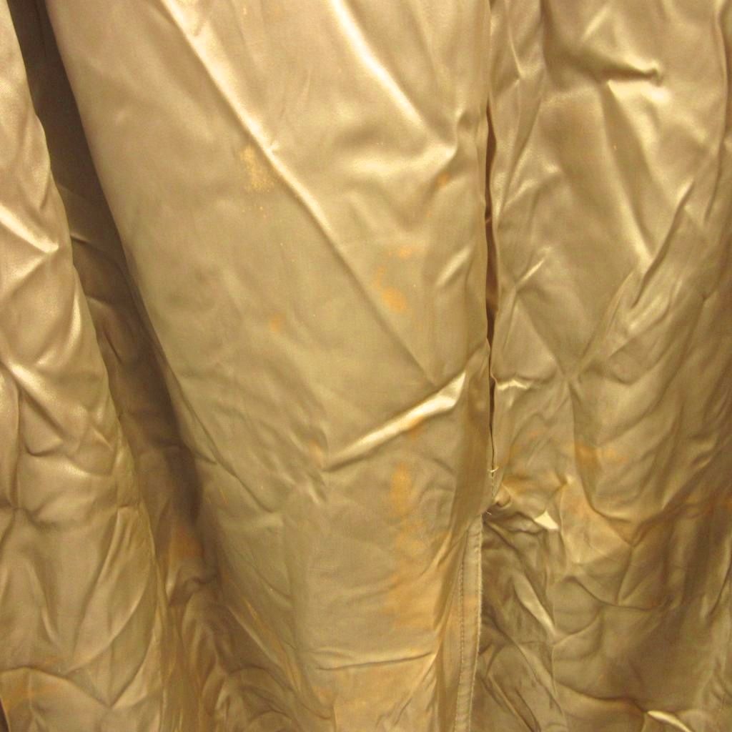 Max Mara Soutien Collar Coat Wool 38 Beige Silver Tag Single Breasted Long — view 5