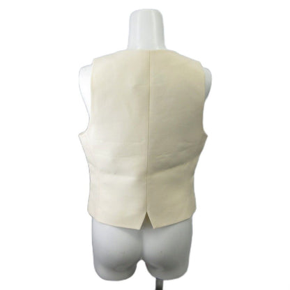 Dior Vest Silk 36 Ivory Neck PP — view 2