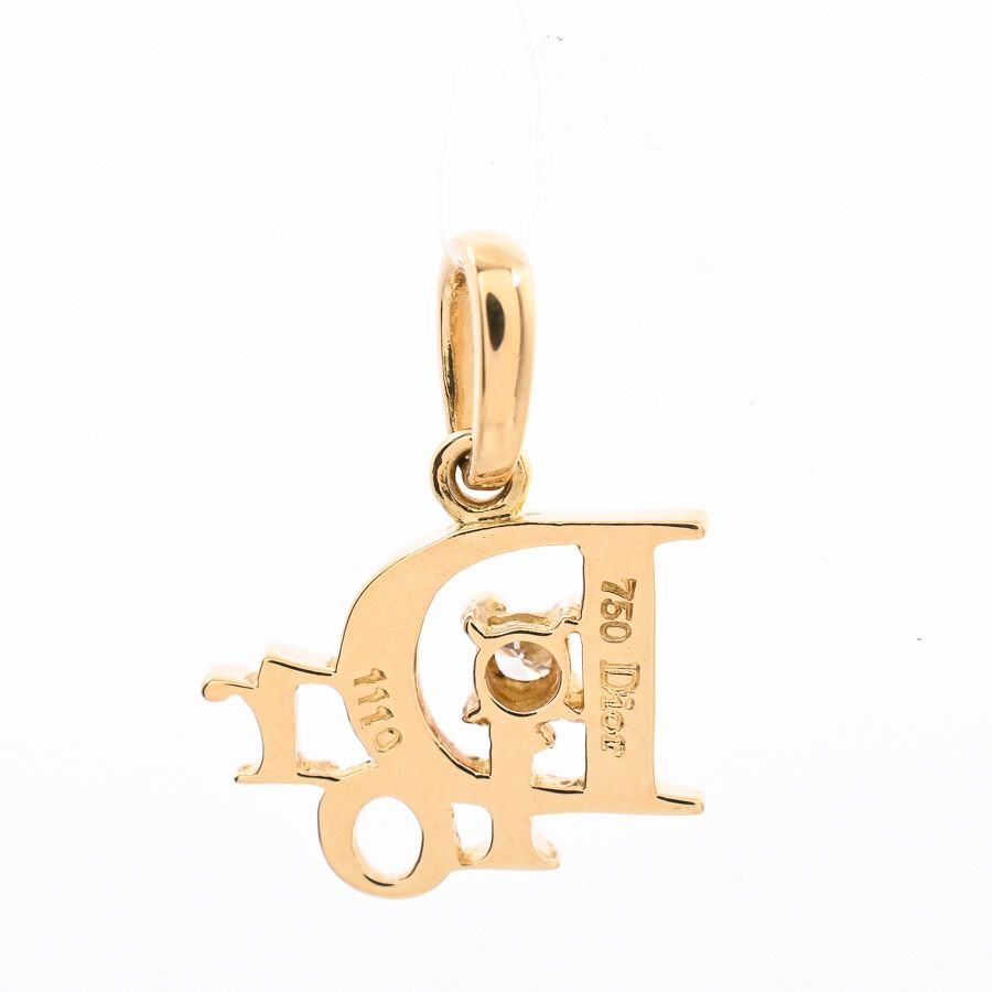 Dior Pendant Logo Gold — view 4