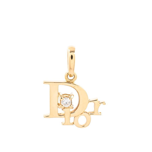 Dior Pendant Logo Gold
