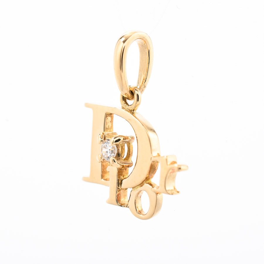 Dior Pendant Logo Gold — view 2