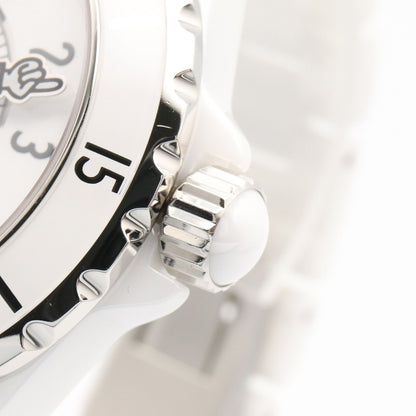 Chanel J12 Watch Mademoiselle White Ceramic — view 6