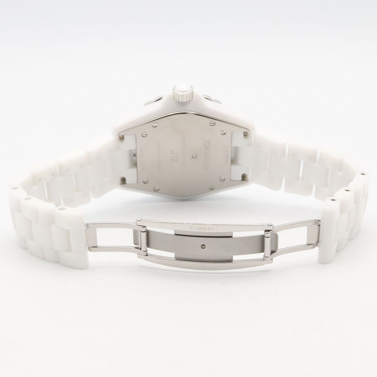 Chanel J12 Watch Mademoiselle White Ceramic — view 4