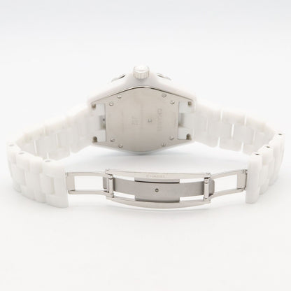 Chanel J12 Watch Mademoiselle White Ceramic — view 4