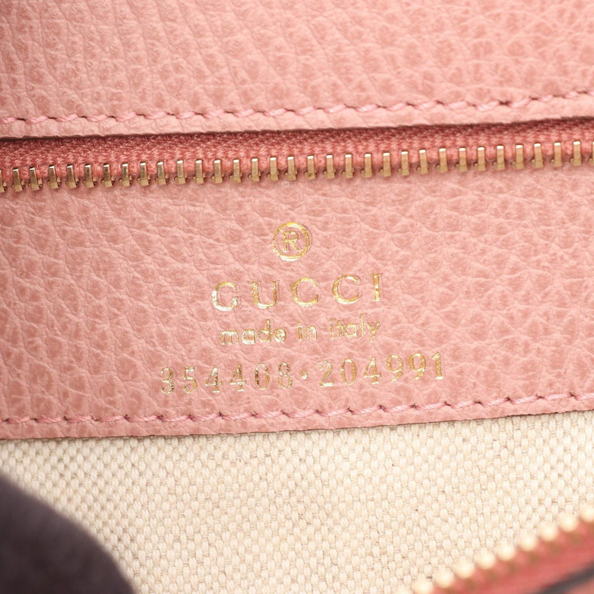 Gucci Tote Bag Swing Gray Leather — view 4
