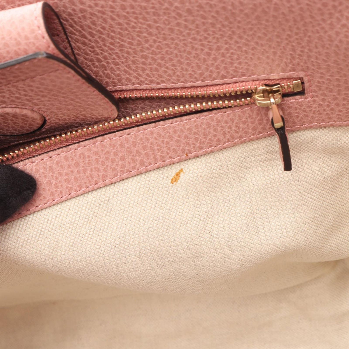Gucci Tote Bag Swing Gray Leather — view 5