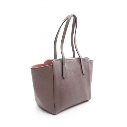 Gucci Tote Bag Swing Gray Leather — view 2