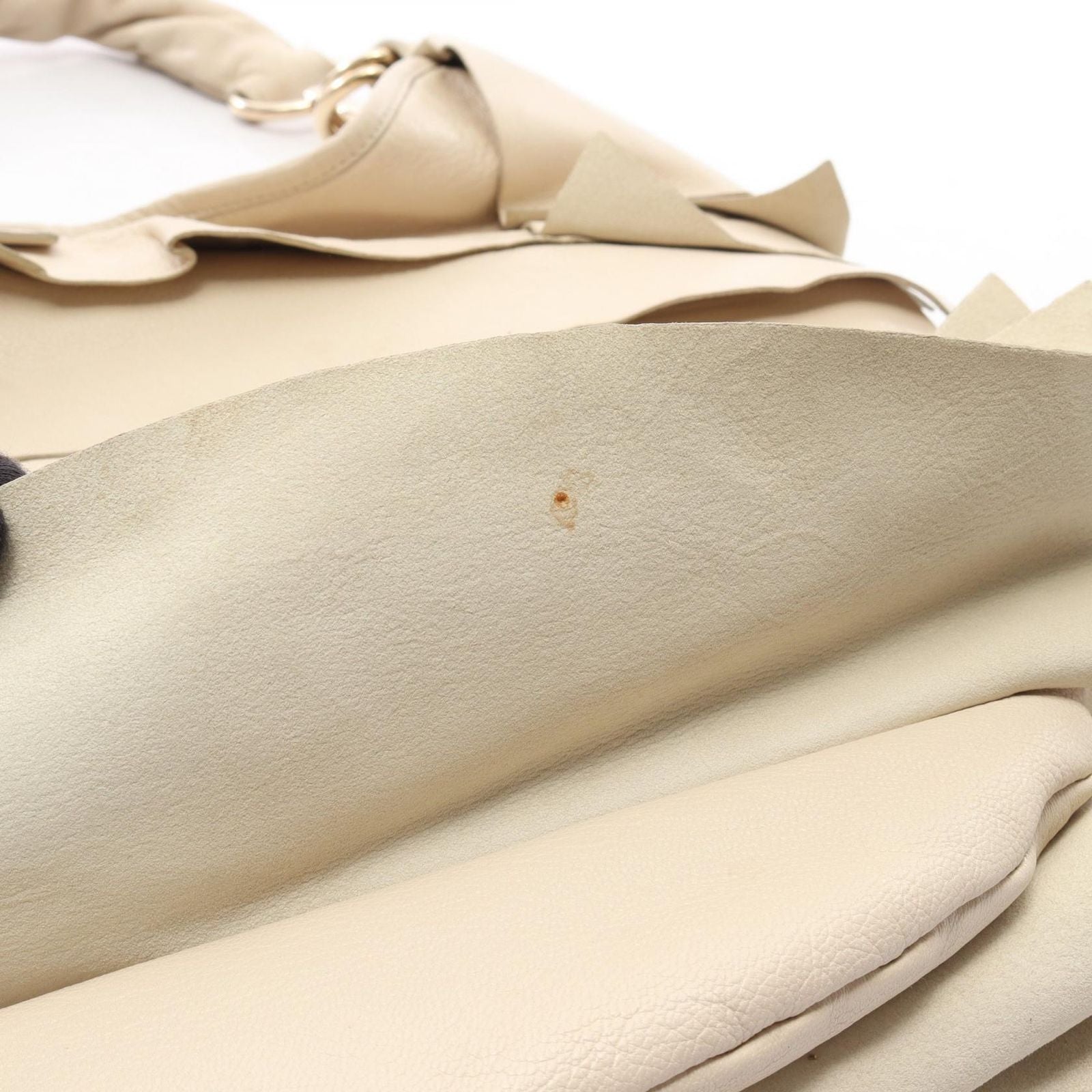 Saint Laurent Shoulder Bag Tropez Ivory Leather Oneshoulder — view 5