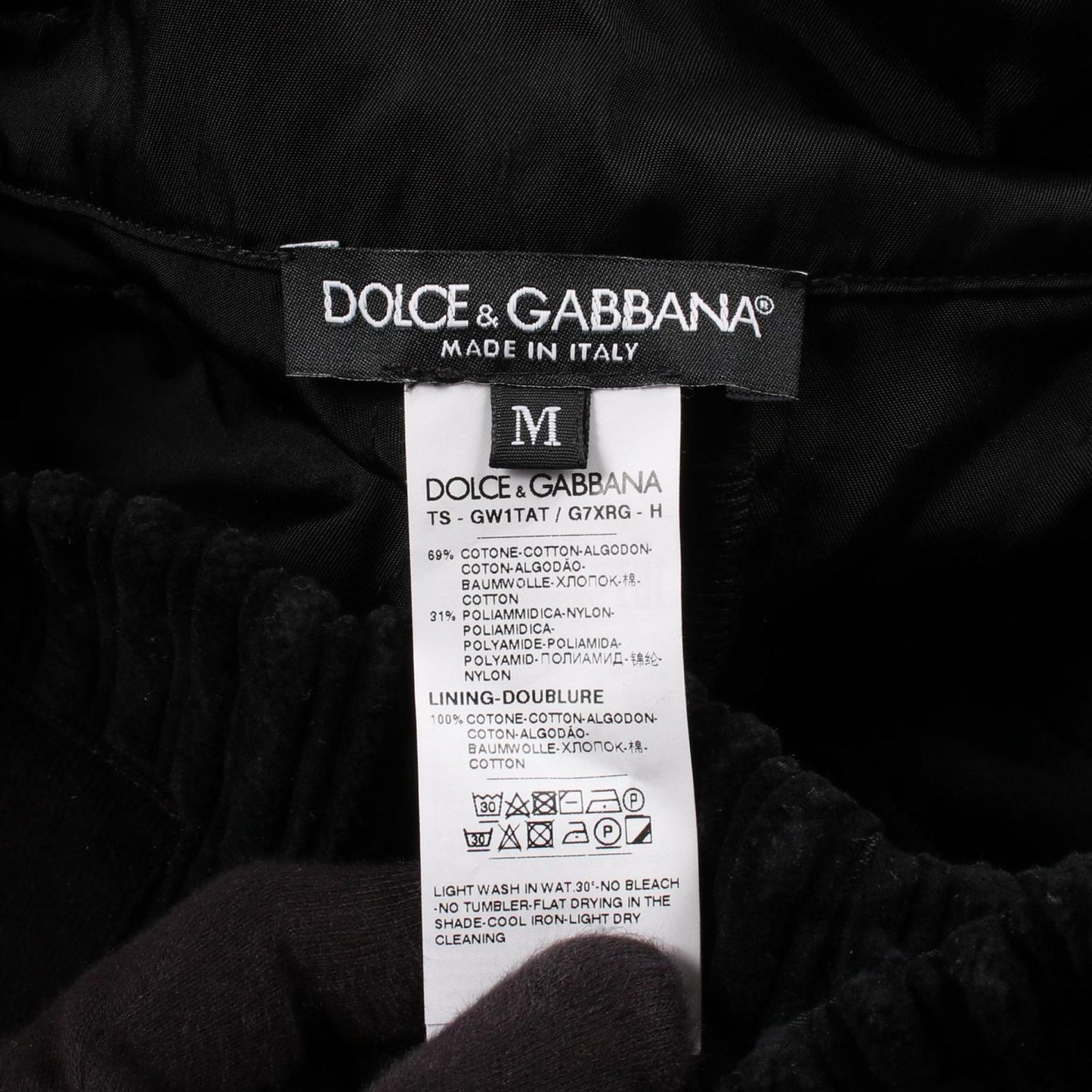 Dolce & Gabbana Pants Corduroy Contrast Cotton Cargo — view 3