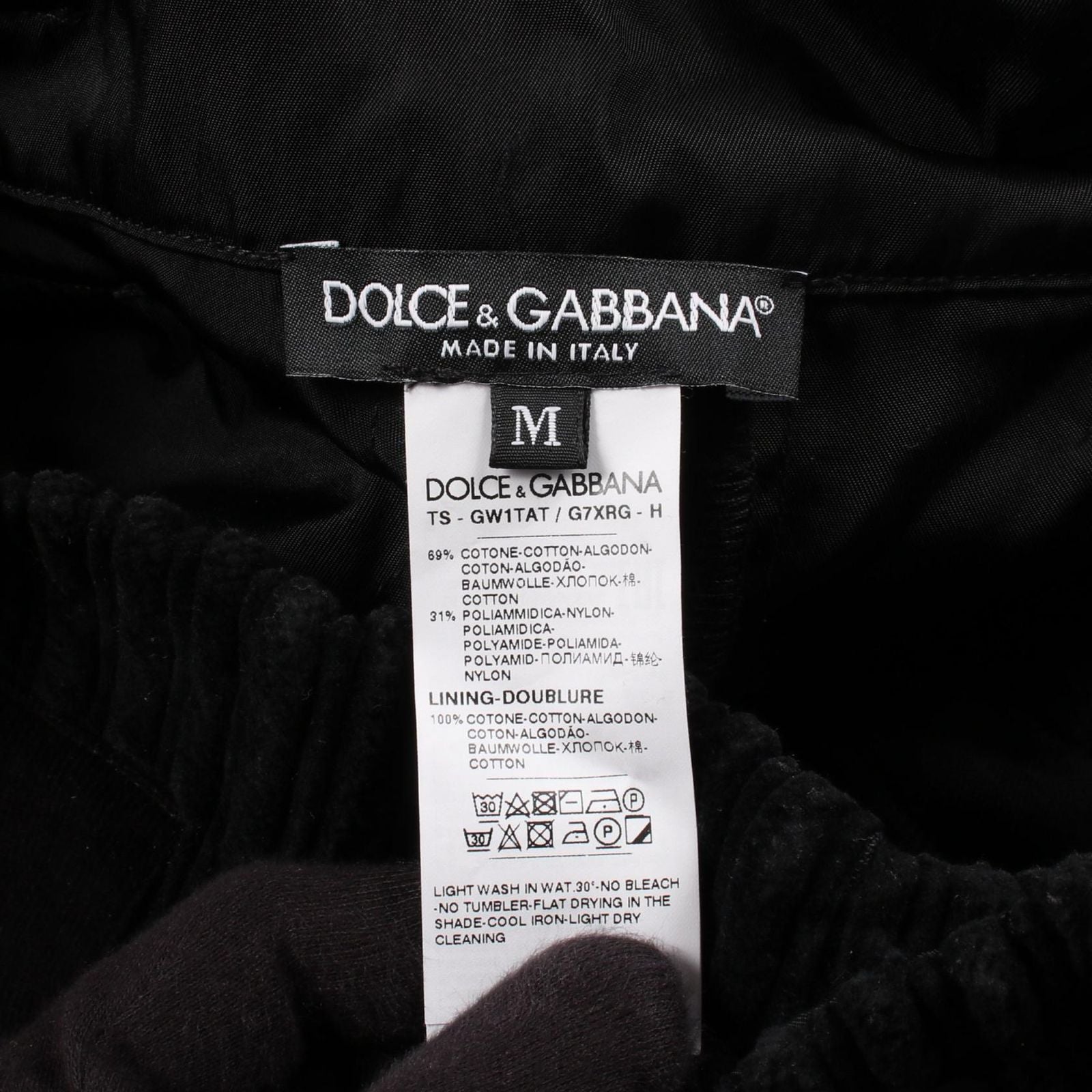 Dolce & Gabbana Pants Corduroy Contrast Cotton Cargo — view 3