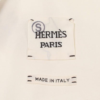 Hermes Poncho Sellier Buttons Cape — view 3