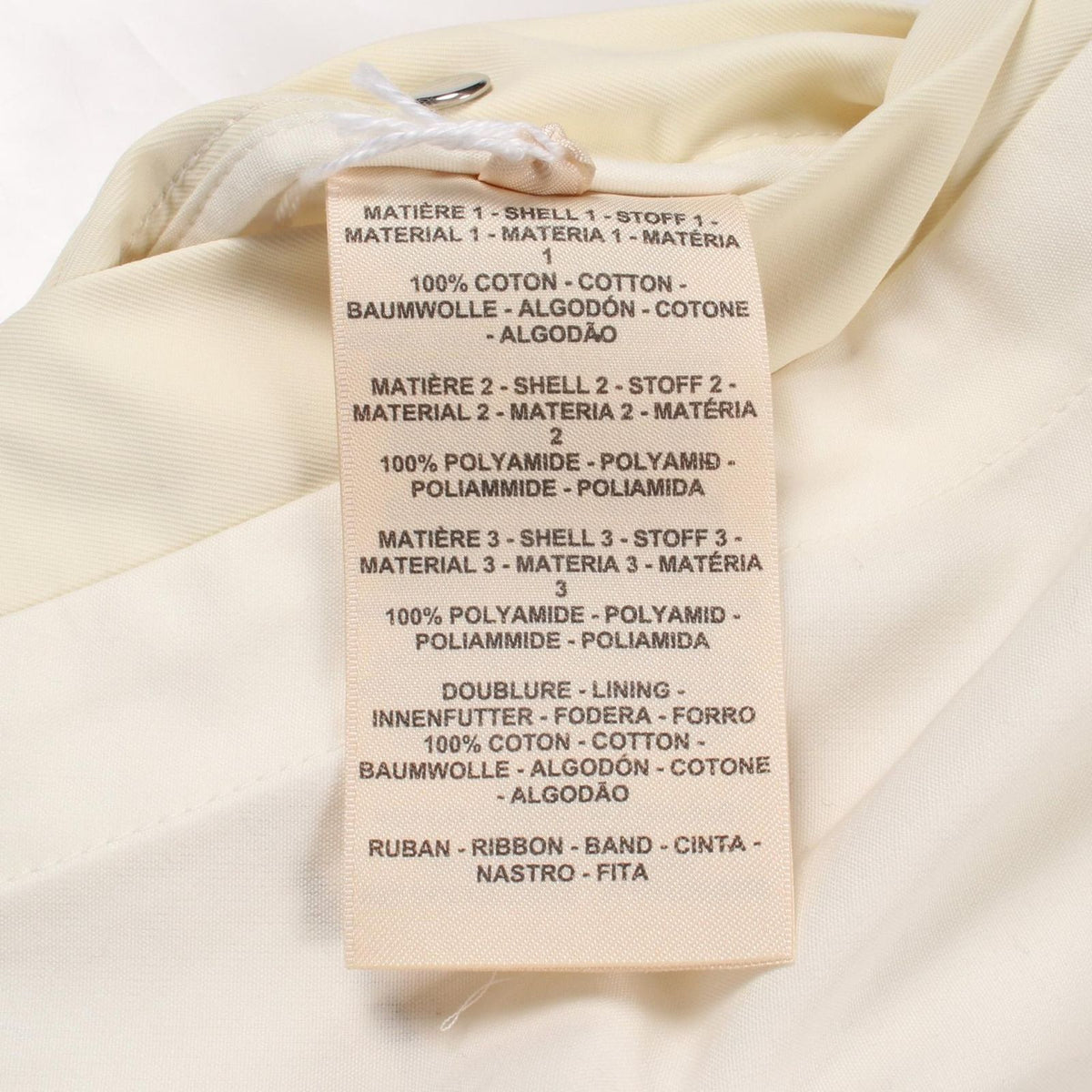 Hermes Poncho Sellier Buttons Cape — view 4
