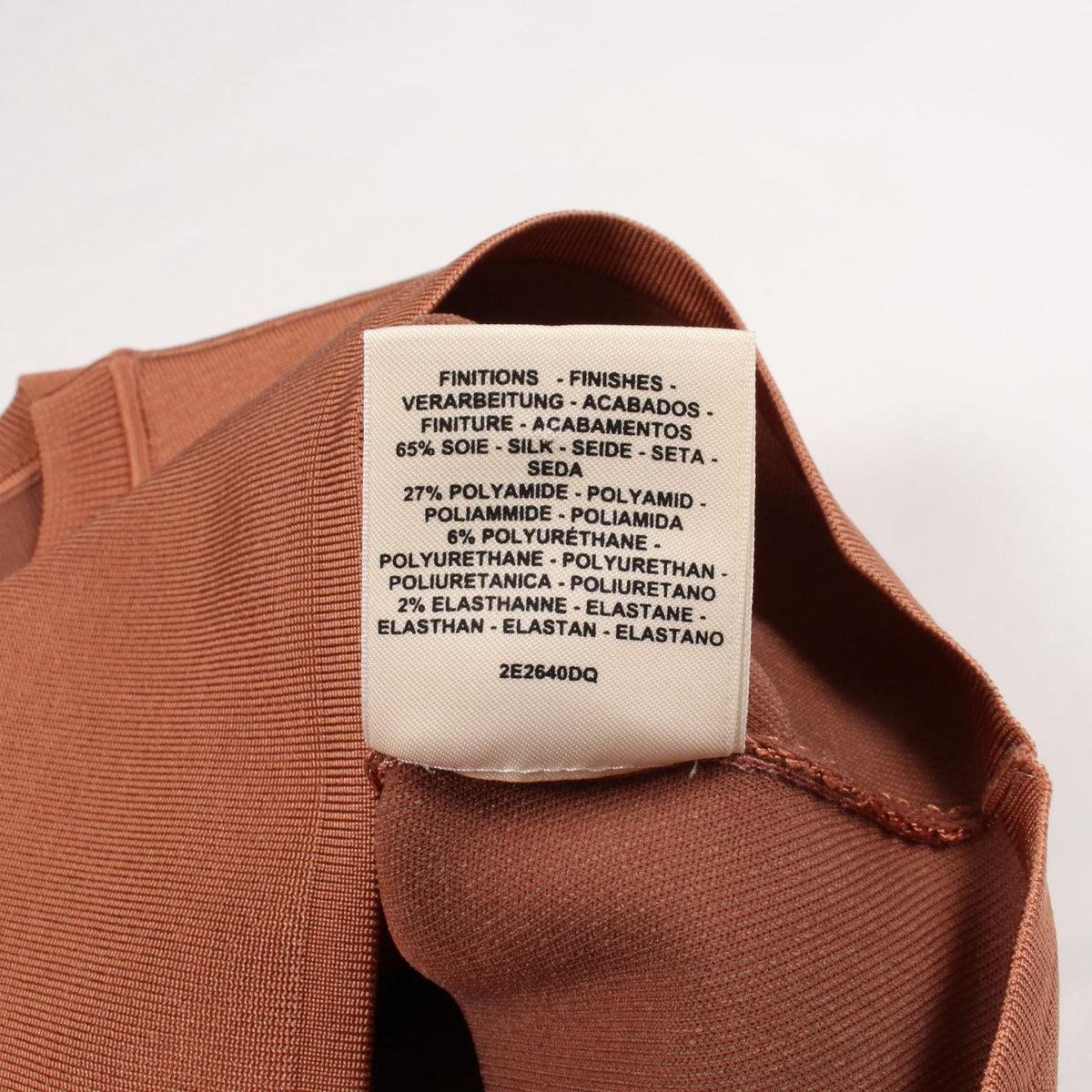 Hermes Knit Sleeveless Silk — view 5