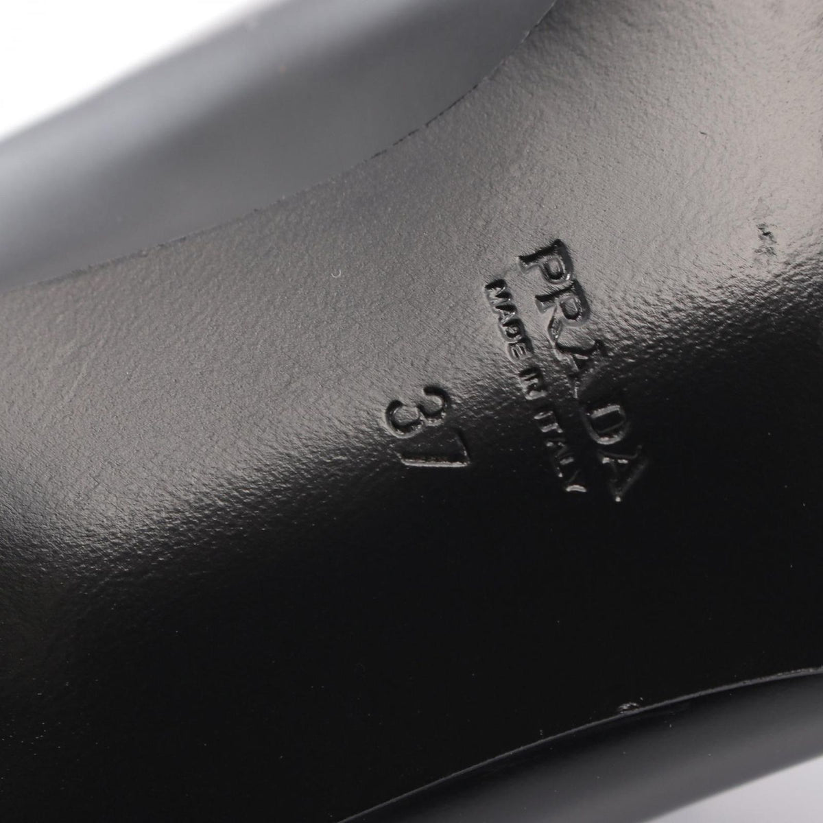 Prada Loafers Heels Leather Shoes — view 6