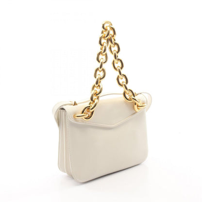 Bottega Veneta Handbag Mount Small 2-Way White Leather — view 2