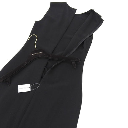 Bottega Veneta Japonais Crepe Dress Black — view 6